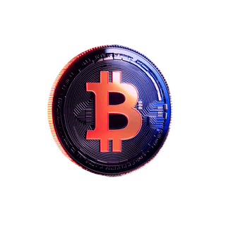 Panel flotante con métricas analíticas del mercado de criptomonedas